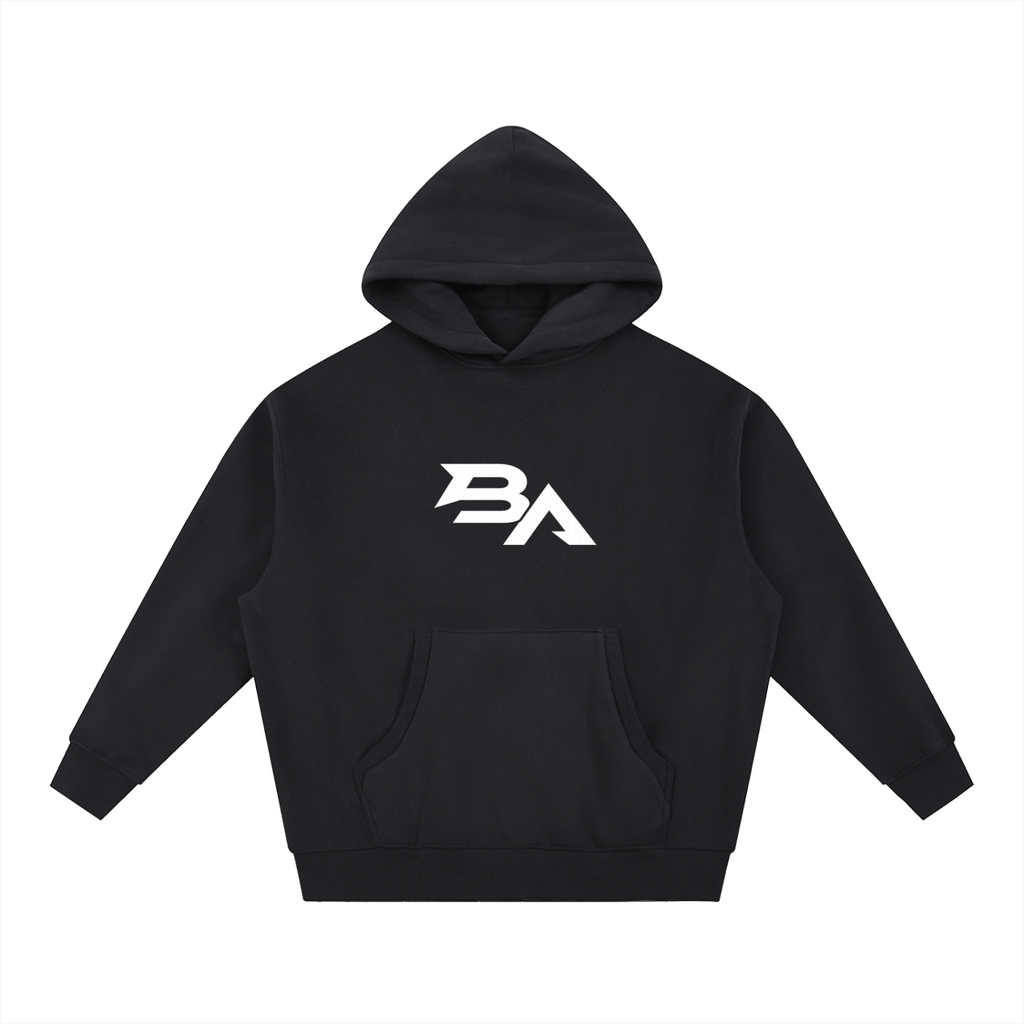 Essential Oversized Boxy Fit Fleece Hoodie