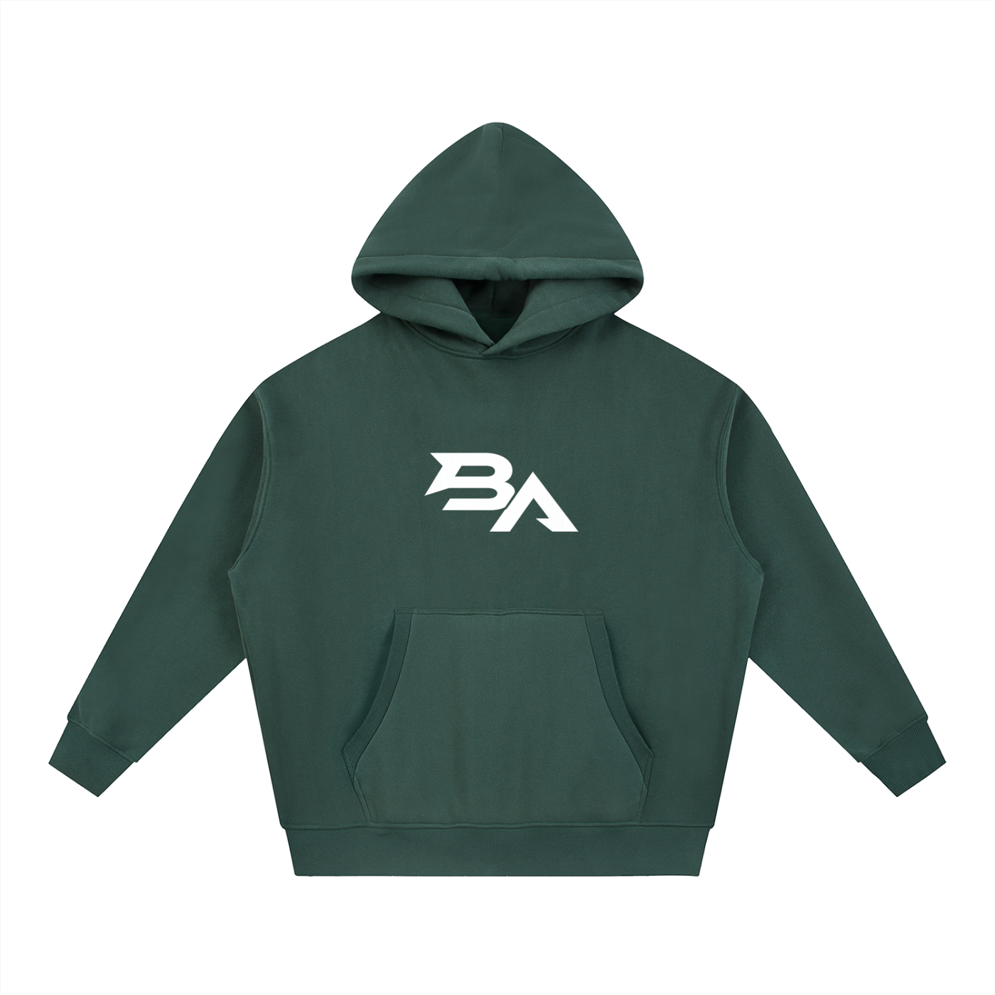 Essential Oversized Boxy Fit Fleece Hoodie