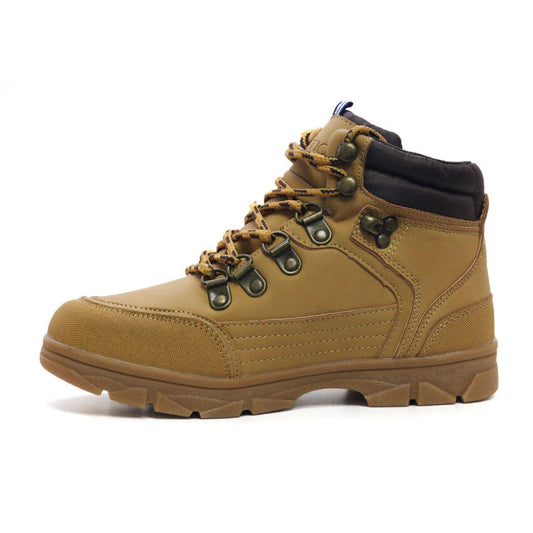 Boys Kids Walking Hiking Outdoor Casual Winter Ankle Boots Trainers Shoes Size
