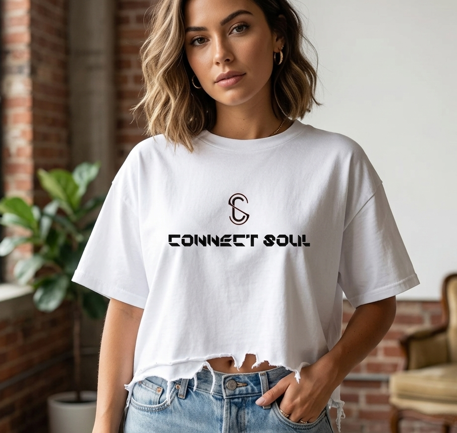 Vintage Wash Boxy Distressed Hem T-Shirt