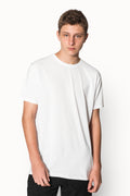short sleeve white T shirt